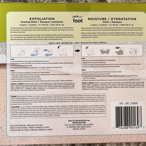 The Face Shop Foot Mask boxed set - Picture 3 of 3